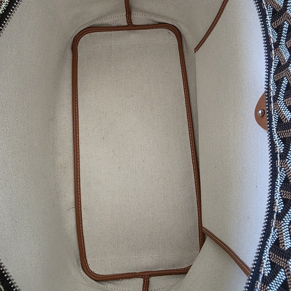 Goyard Artois MM Black Tan Authentic - Picture 2 of 16